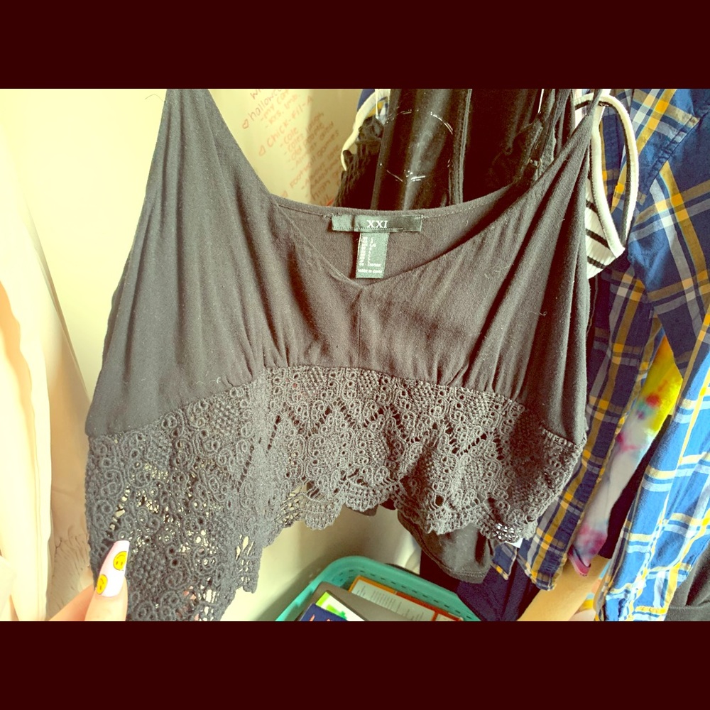 Lace Crop Top